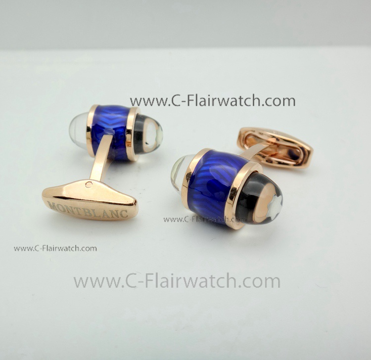 Buy Replica Mont Blanc Urban Walker Rose Gold Cufflinks